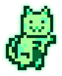 MoonCat #10739: 0x00ca00fa80 (accessorized)