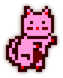 MoonCat #12516: 0x00f26e4545 (accessorized)