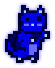 MoonCat #13440: 0x007a0100f9 (accessorized)