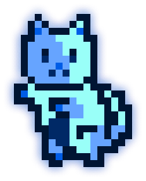 MoonCat #14073: CryptoCobain (accessorized)
