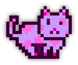 MoonCat #14248: Bitcoin (accessorized)