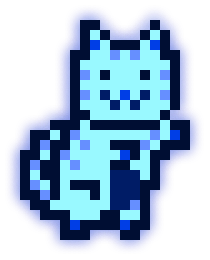 MoonCat #14889: 0x00c6043dd7 (accessorized)