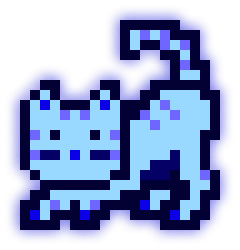 MoonCat #15335: 0x00b7160bdc (accessorized)