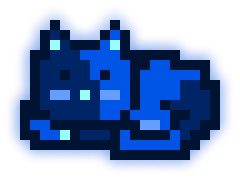 MoonCat #16702: 0x003d206aeb (accessorized)