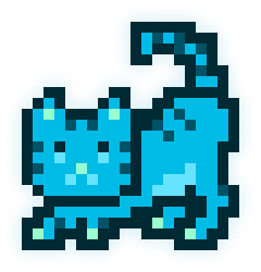 MoonCat #22549: 0x0027c2e5ed (accessorized)