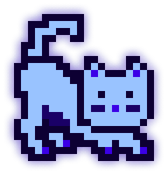 MoonCat #22864: 0x00f3380db5 (accessorized)