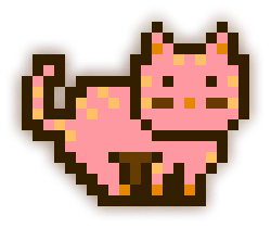 MoonCat #24552: 0x00f46b3f00 (accessorized)