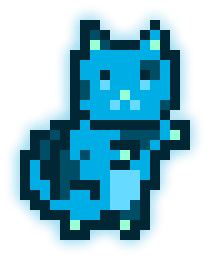 MoonCat #6889: 0x006a3abbe4 (accessorized)