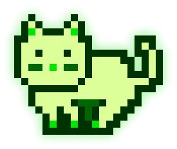 MoonCat #9326: 0x00b069f46b (accessorized)