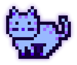 MoonCat #9590: 0x00b47f53cf (accessorized)
