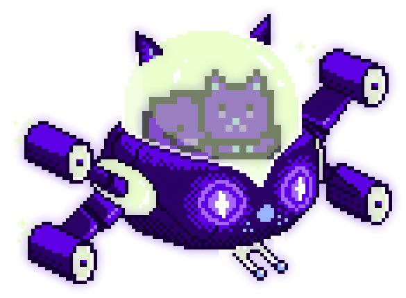 MoonCat #17194 (0x00618b4fe1)