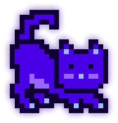 MoonCat #14860 (0x00735f33be)