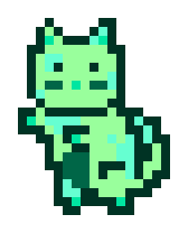 MoonCat #8989 (0x00bae2f6f0)