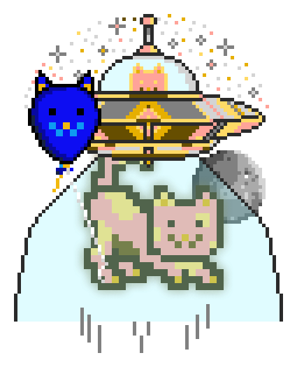 MoonCat #3695 (0x00cb80703d)