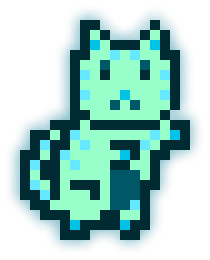 MoonCat #2411 (0x00d61b8b9f)