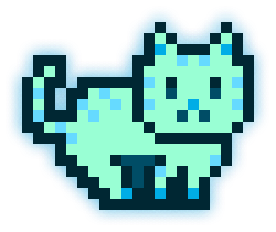 MoonCat #22160 (0x00e400a4d9)
