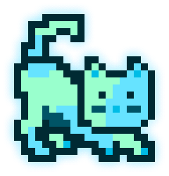 MoonCat #12003 (0x00ff64e3ff)