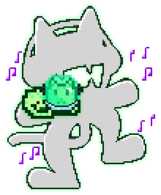 ponderware - MoonCat Acclimator (Wrapped) - MoonCat #25341: 0x00d51cf95d (accessorized) - NFT # 25341