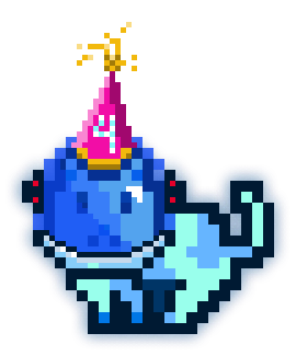 ponderware - MoonCat Acclimator (Wrapped) - MoonCat #270: FrownyFuzzles (accessorized) - NFT # 270