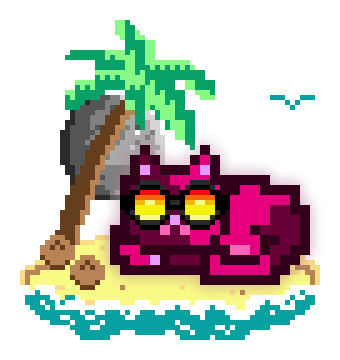 ponderware - MoonCat Acclimator (Wrapped) - MoonCat #283: 0x000dc188a7 (accessorized) - NFT # 283