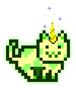 ponderware - MoonCat Acclimator (Wrapped) - MoonCat #67: Vitalik (accessorized) - NFT # 67